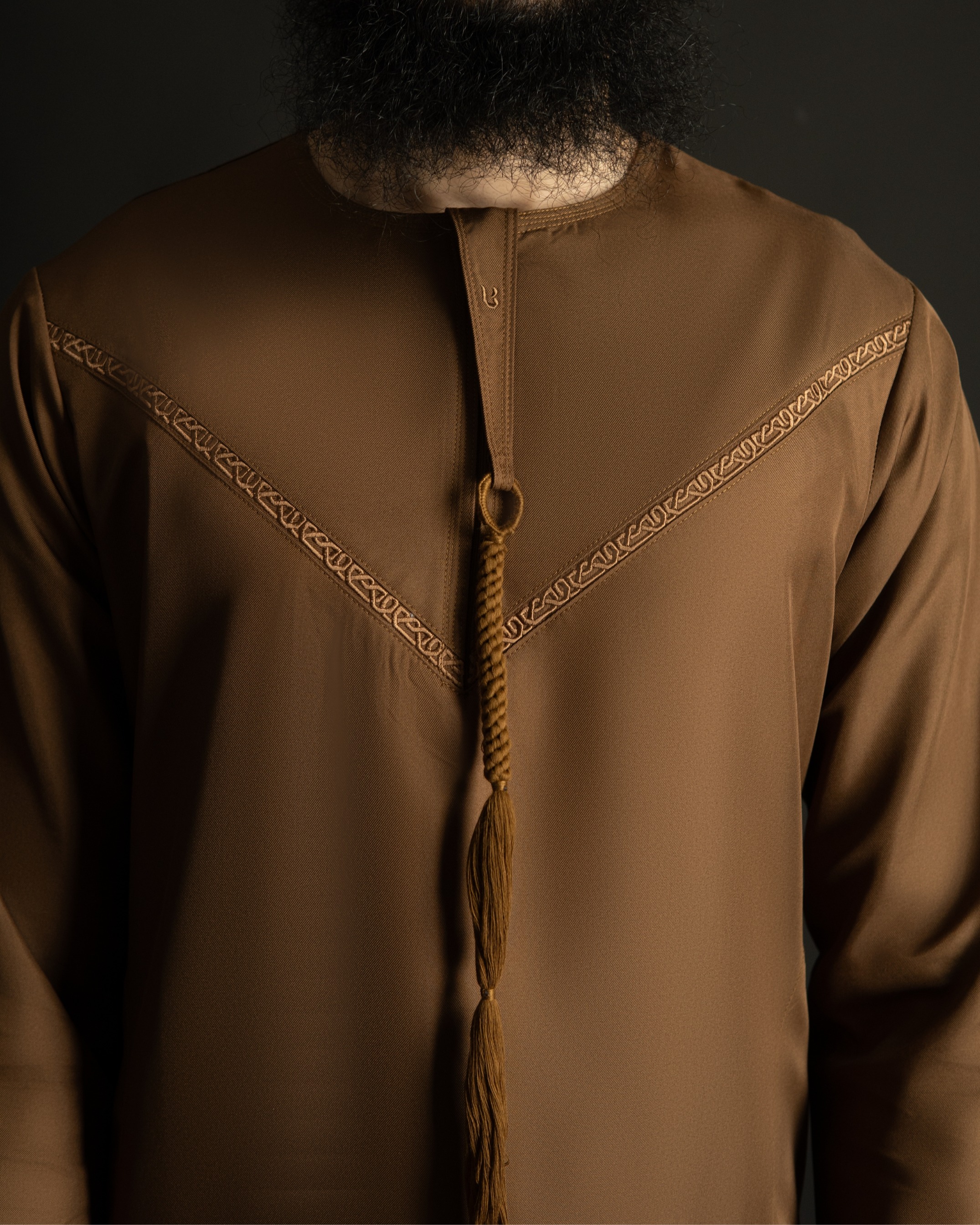 Local Project | Al-Ameer Series — Thobe Pria Slim Fit Premium Polyester Serat Twill