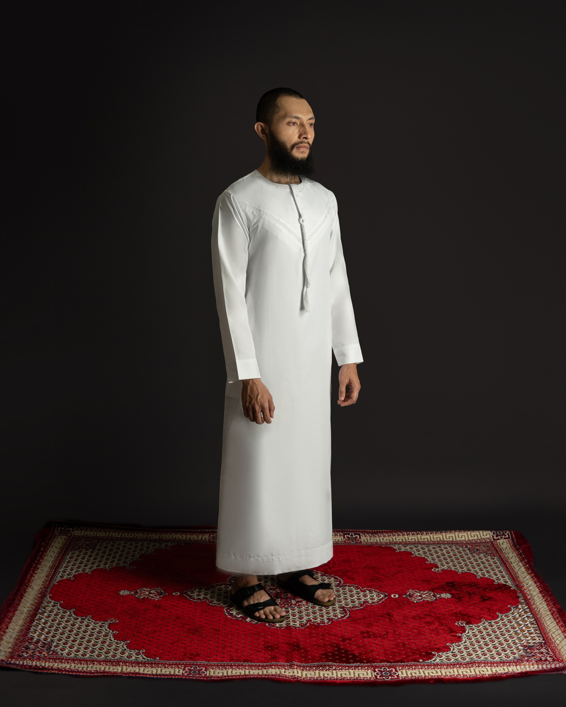 Local Project | Al-Ameer Series — Thobe Pria Slim Fit Premium Polyester Serat Twill