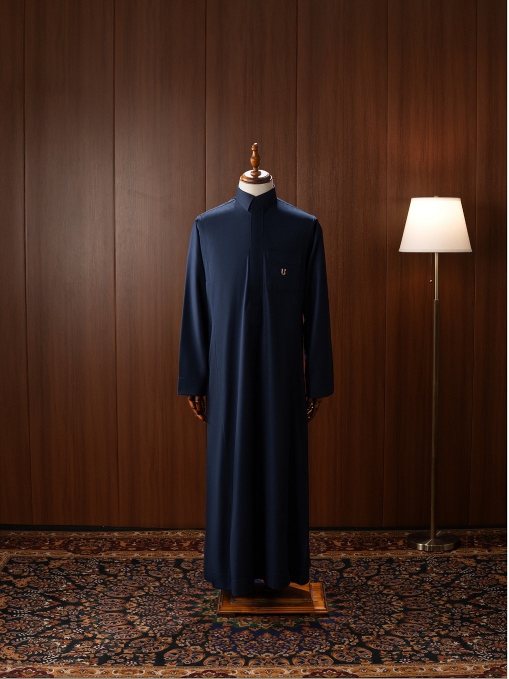 Local Project | Nukhba Series — Thobe Pria Slim Fit Premium Teteron Rayon Dobby Diamond
