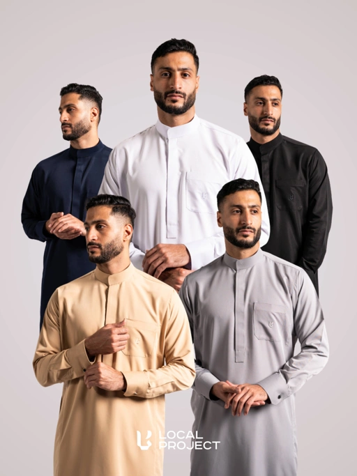 Local Project | Jazeera Series — Thobe Pria Slim Fit Premium Polyester