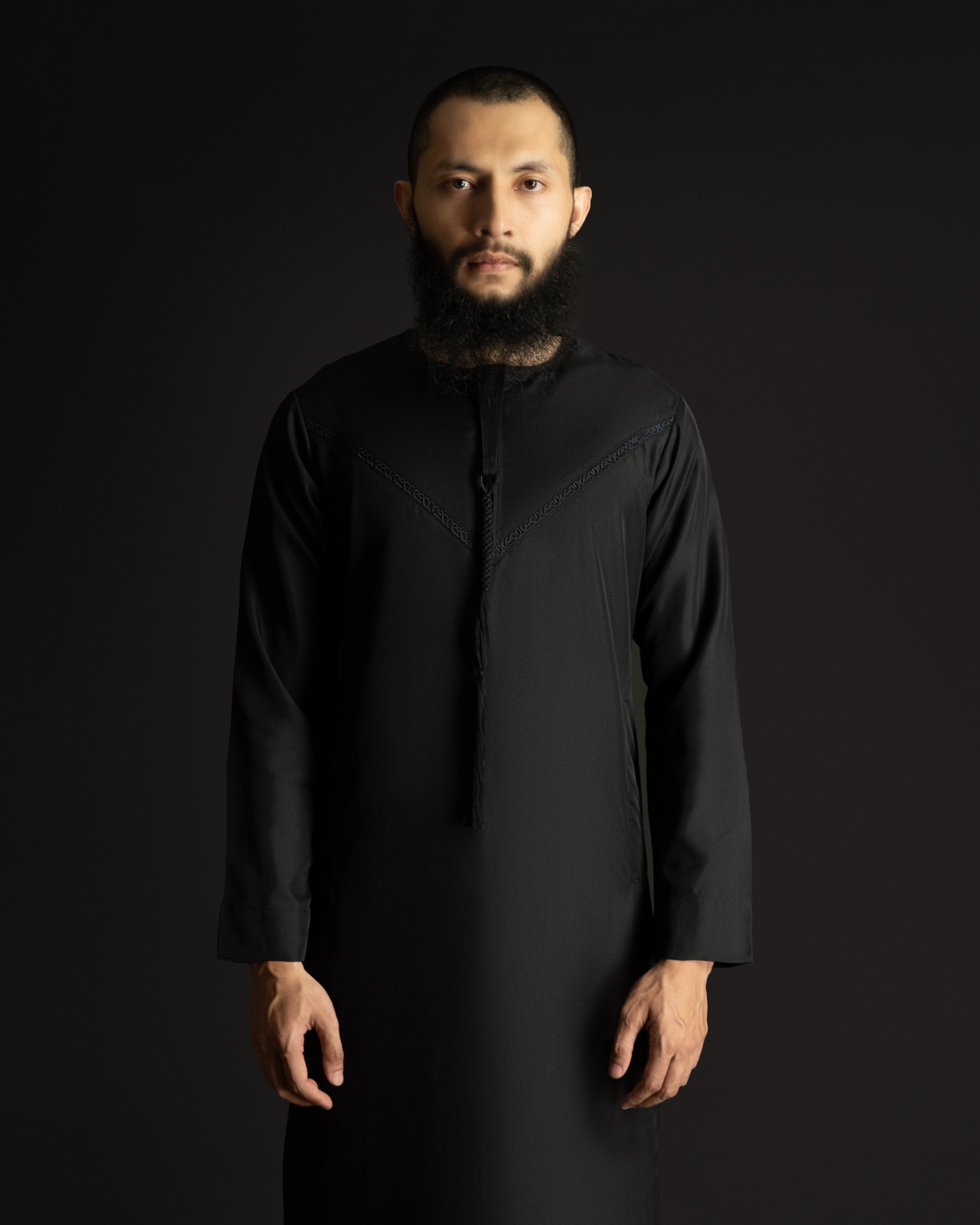 Local Project | Al-Ameer Series — Thobe Pria Slim Fit Premium Polyester Serat Twill