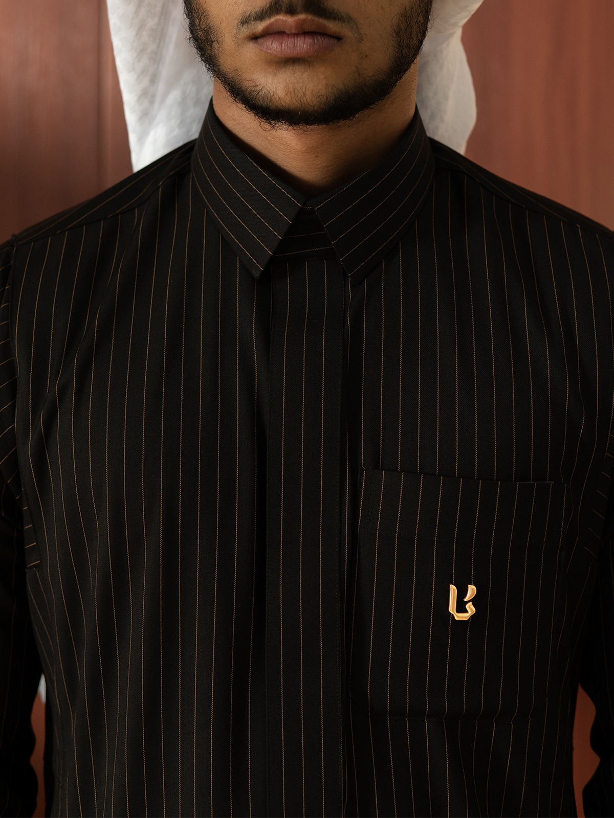 Local Project | Ather Series — Thobe Pria Slim Fit Premium Teteron Rayon Garis Vertikal