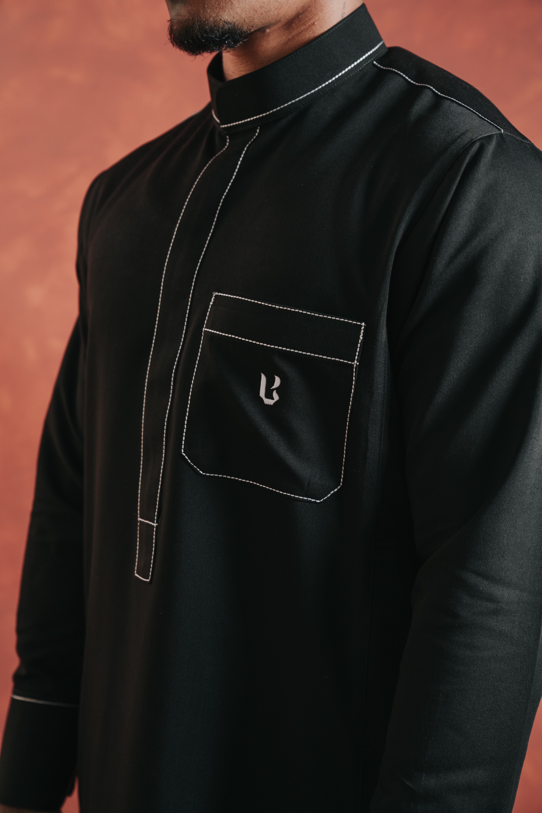 Local Project | Utsman Series — Thobe Pria Slim Fit Premium Polyester