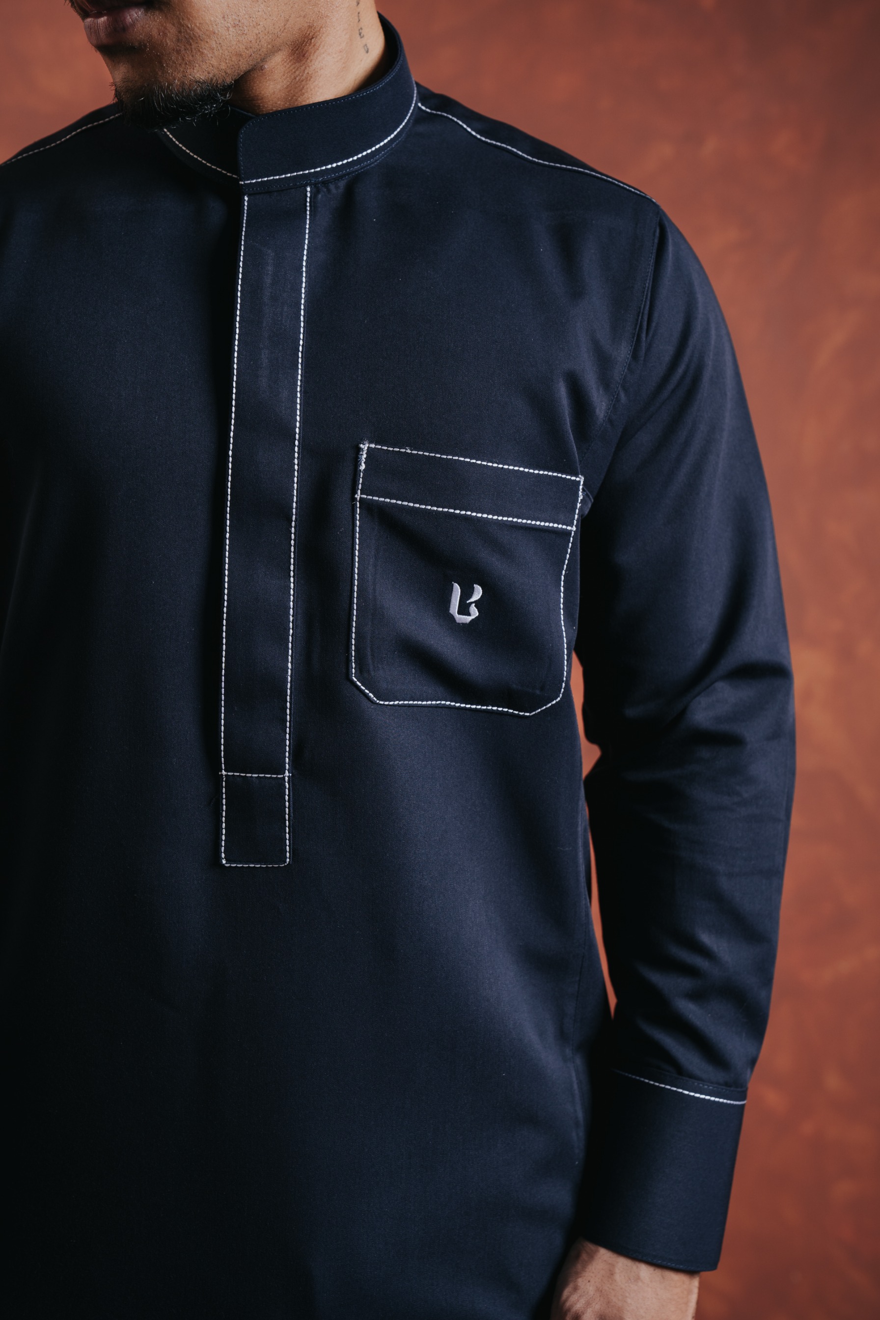 Local Project | Utsman Series — Thobe Pria Slim Fit Premium Polyester
