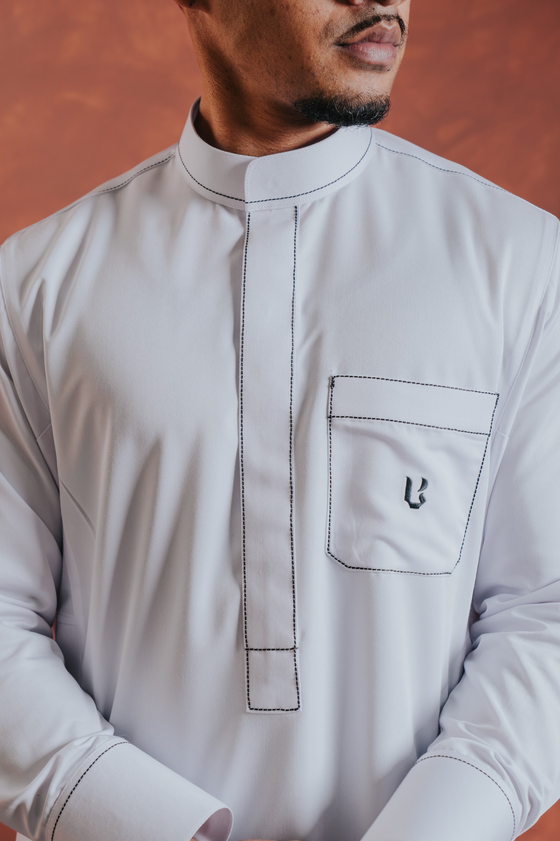Local Project | Utsman Series — Thobe Pria Slim Fit Premium Polyester