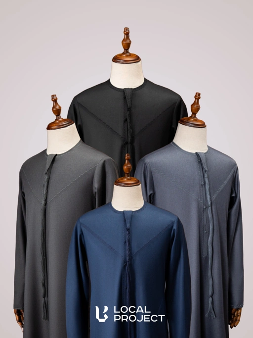Local Tailor by Local Project | Kandora Series — Thobe Pria Slim Fit Premium Semi Wool