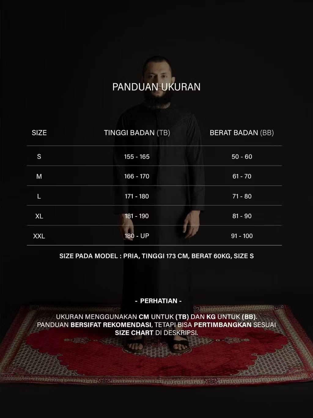 Local Project | Fahd Series — Thobe Pria Slim Fit Premium Semi Wool Tekstur Garis Vertikal