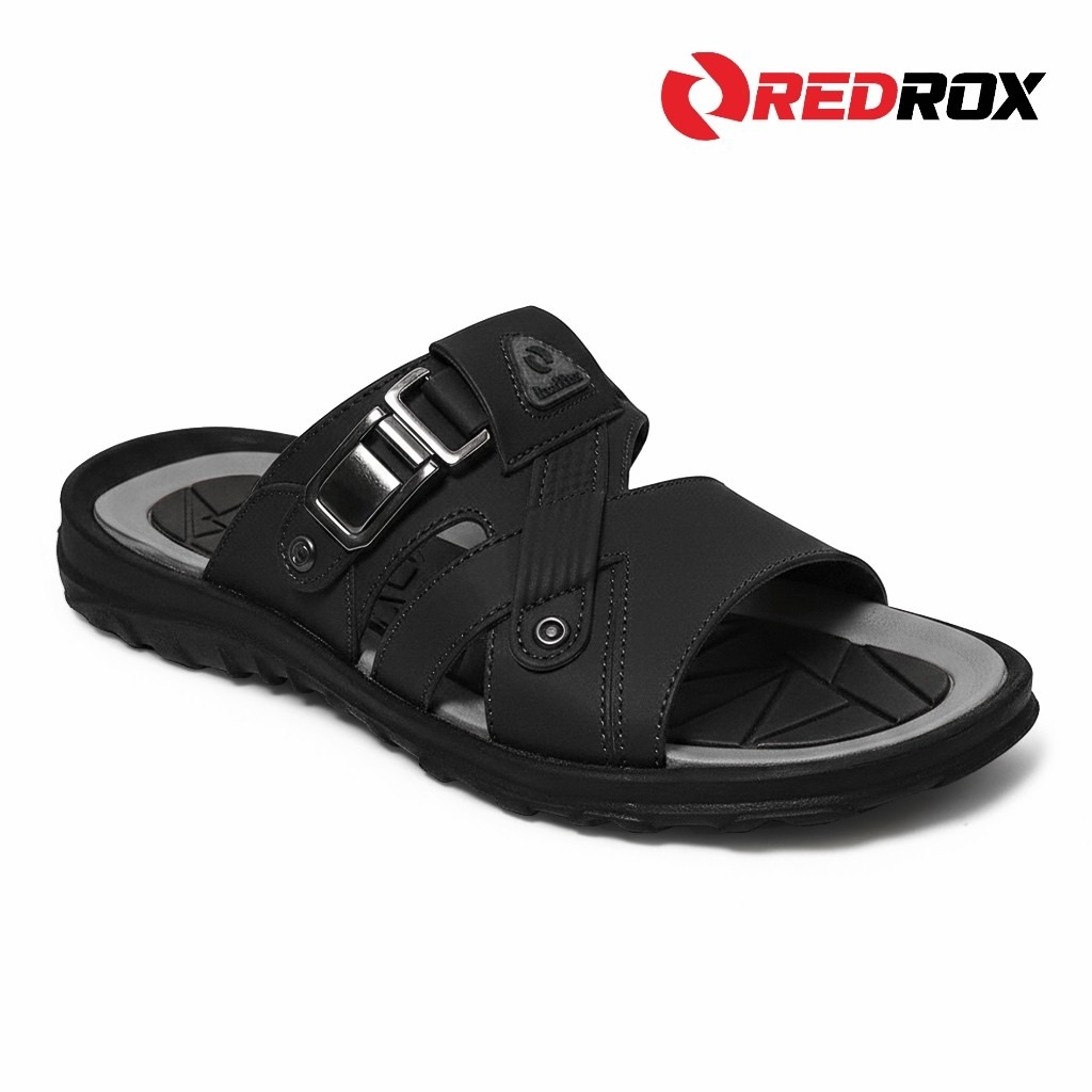 VORT 02 Sandal Pria Slop Kulit Terbaru GREEKS SLIDER