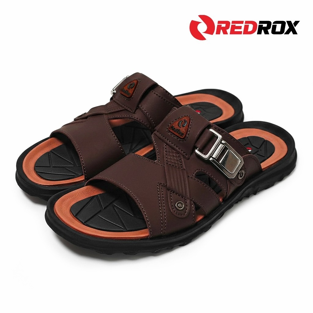 VORT 02 Sandal Pria Slop Kulit Terbaru GREEKS SLIDER