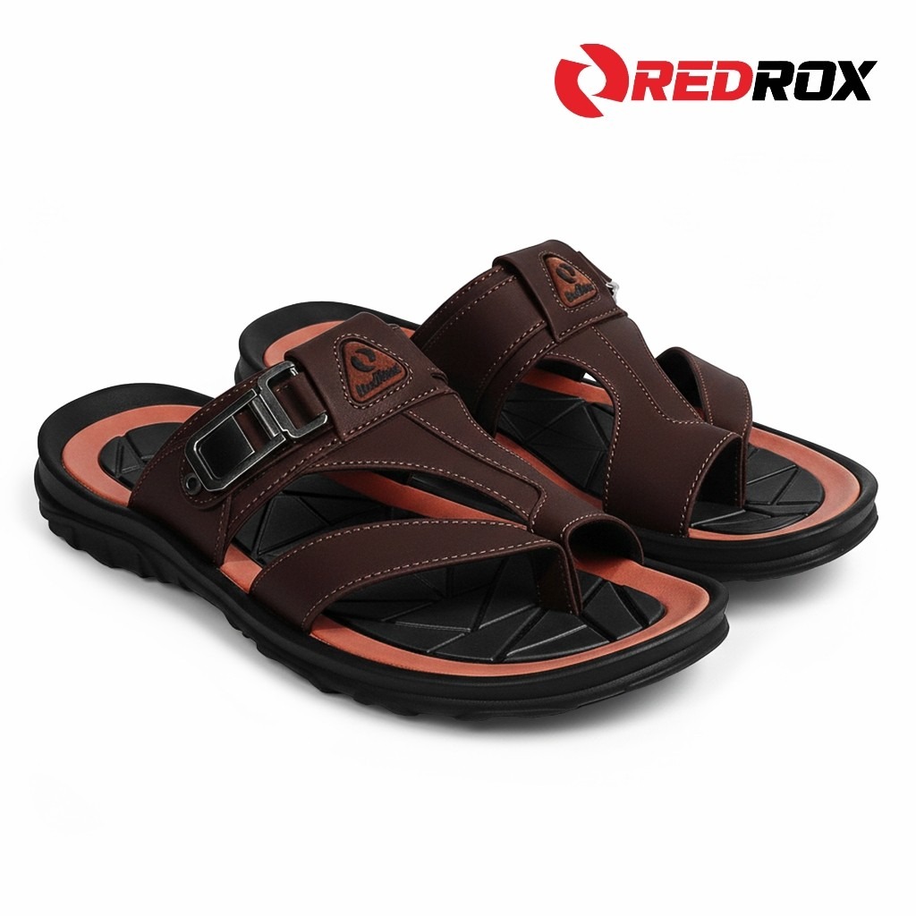 VORT 08 Sandal Pria Terbaru Beige Strap