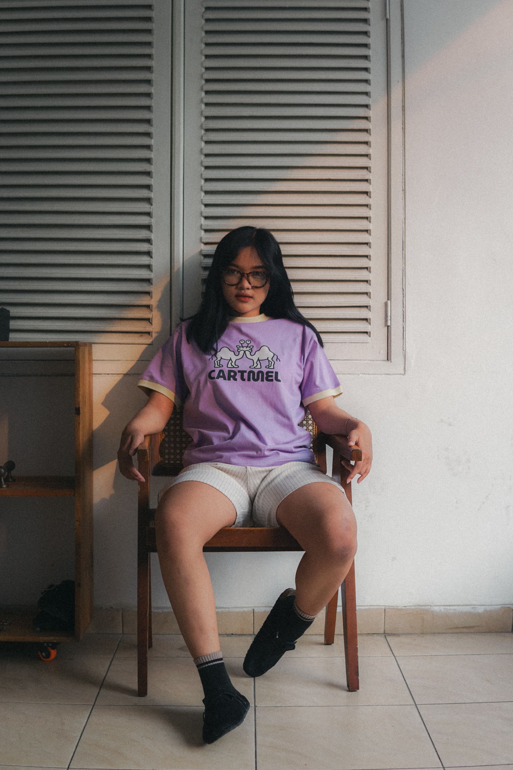 Pareidolia Tee Lilac