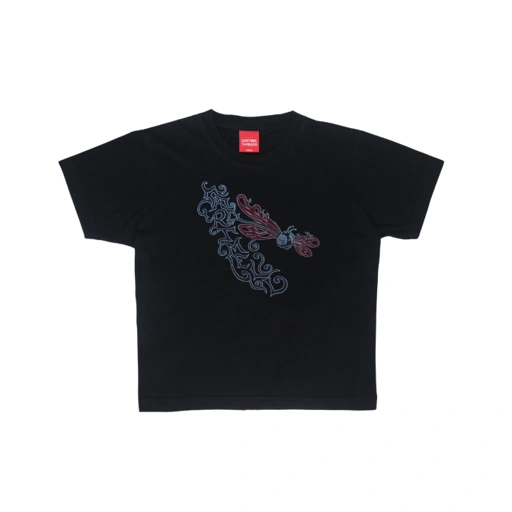 Papillon Tee Black