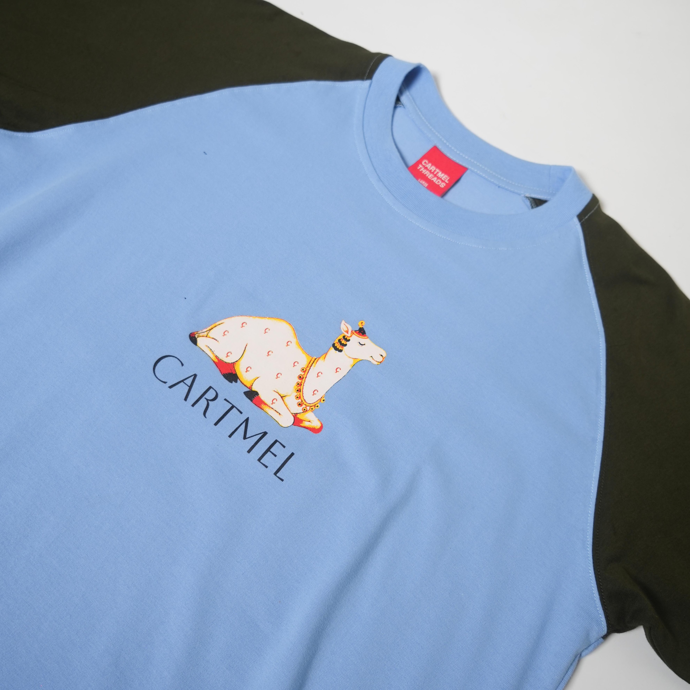Lazy Cami Tee Raglan Blue