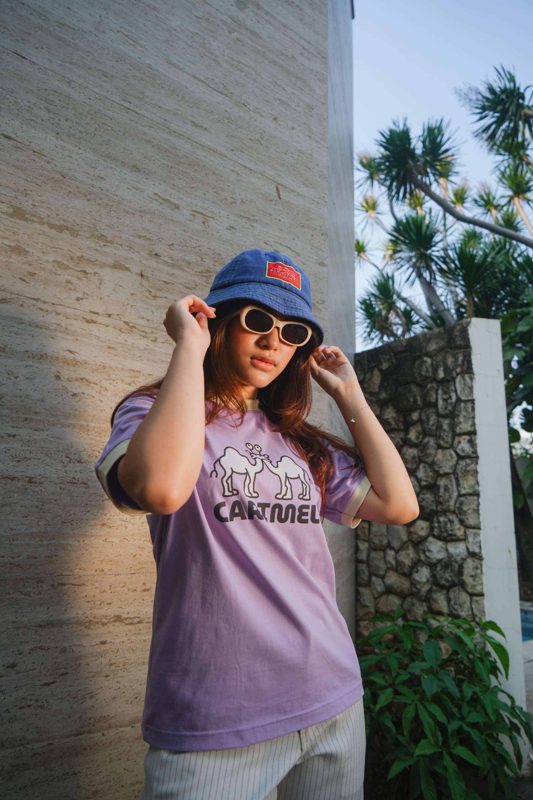 Pareidolia Tee Lilac