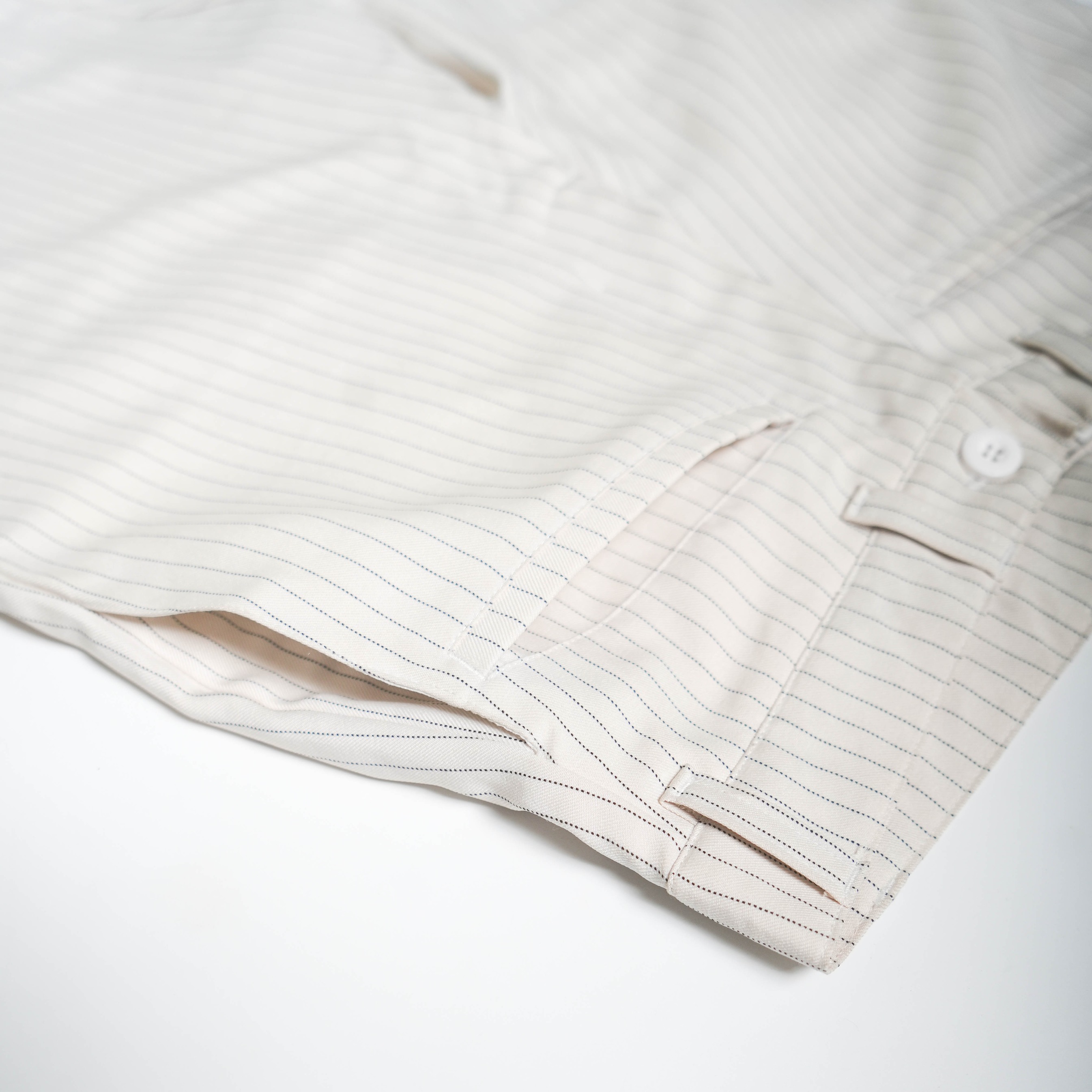 Avery Stripe Pants (White)