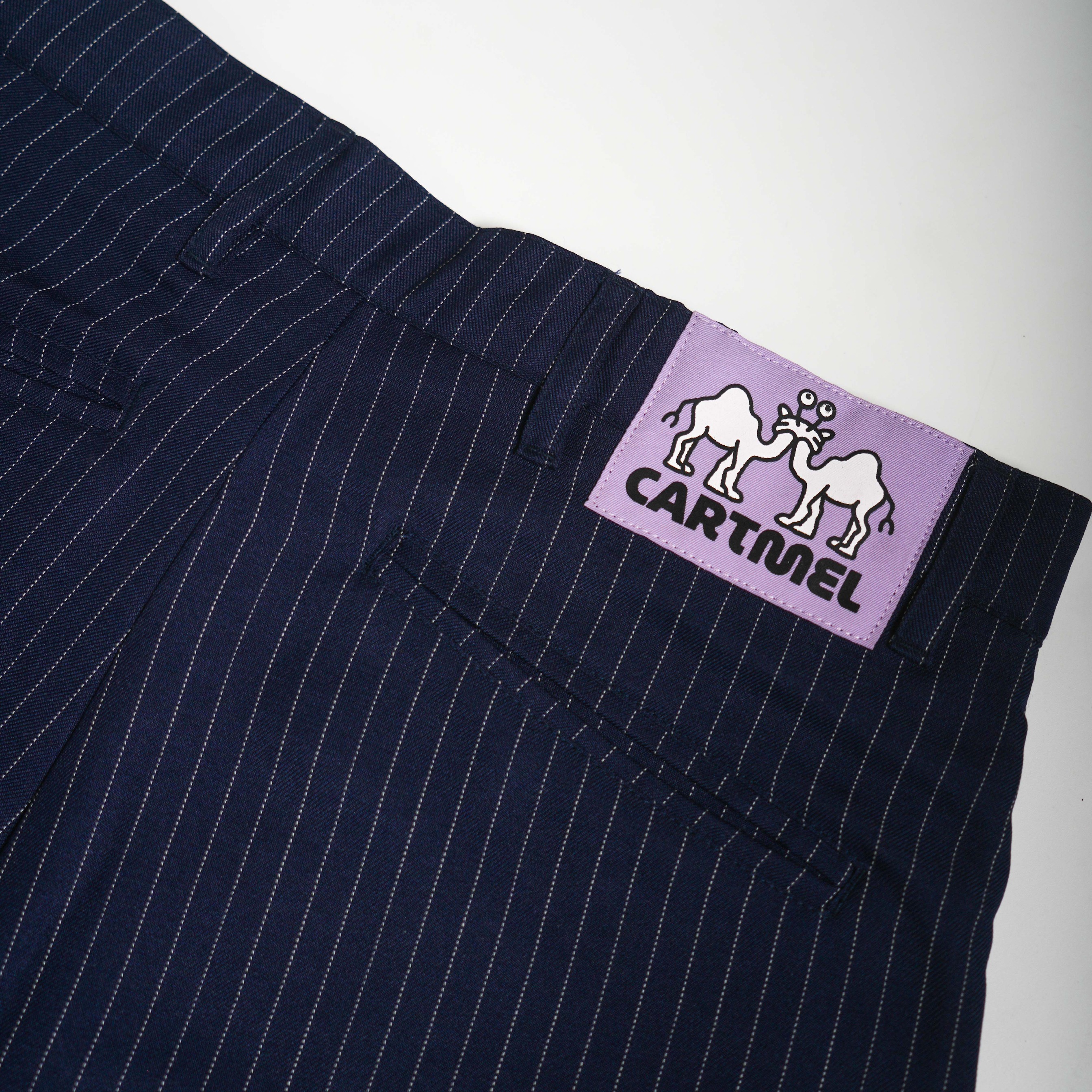 Avery Stripe Pants (Navy)