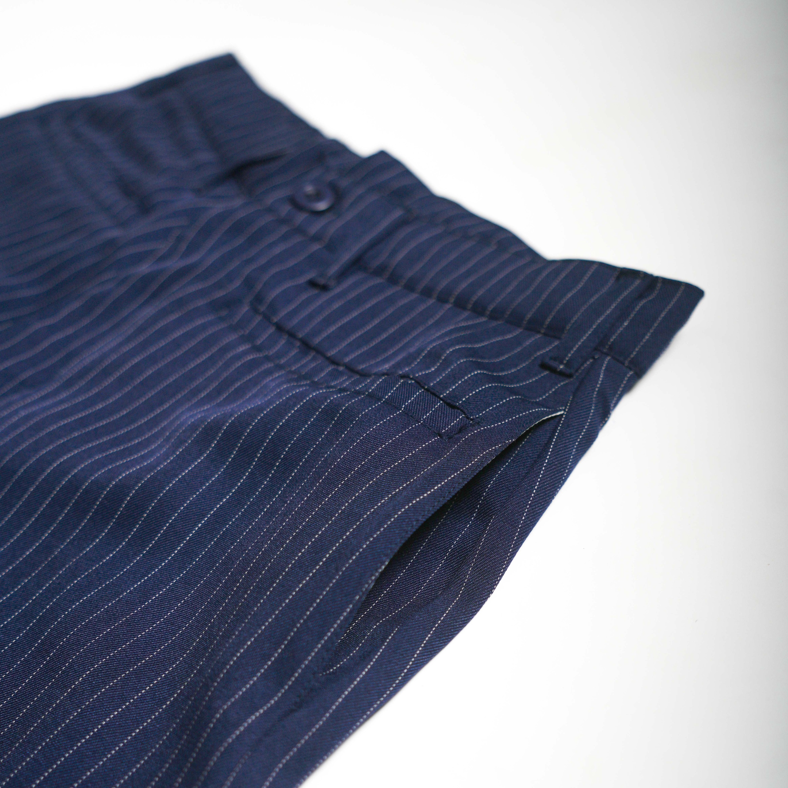 Avery Stripe Pants (Navy)