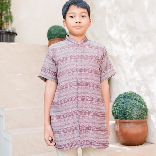 Image of Aruna Koko Anak - Burgundy 