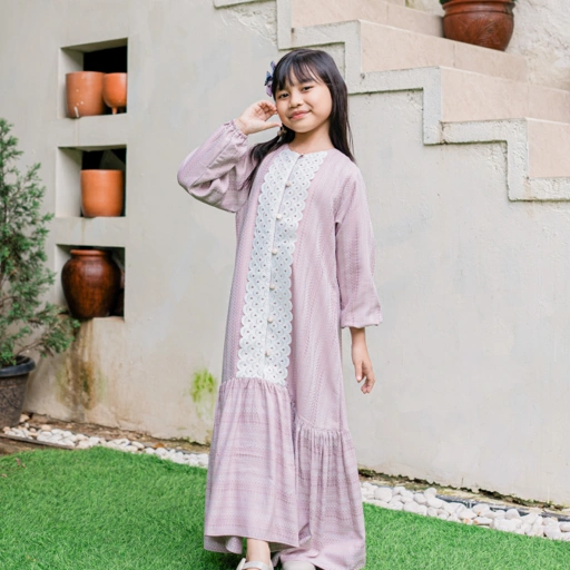 Image of Aruna Dress Anak - Pink