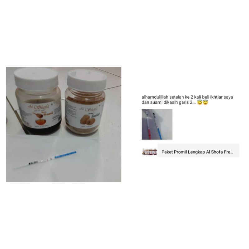 Paket Promil Lengkap Al Shofa Free Tespek
