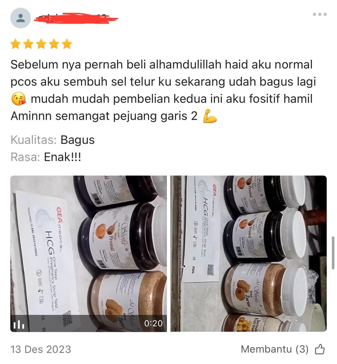 Paket Promil Lengkap Al Shofa Free Kardus Free Bubble dan Tespek
