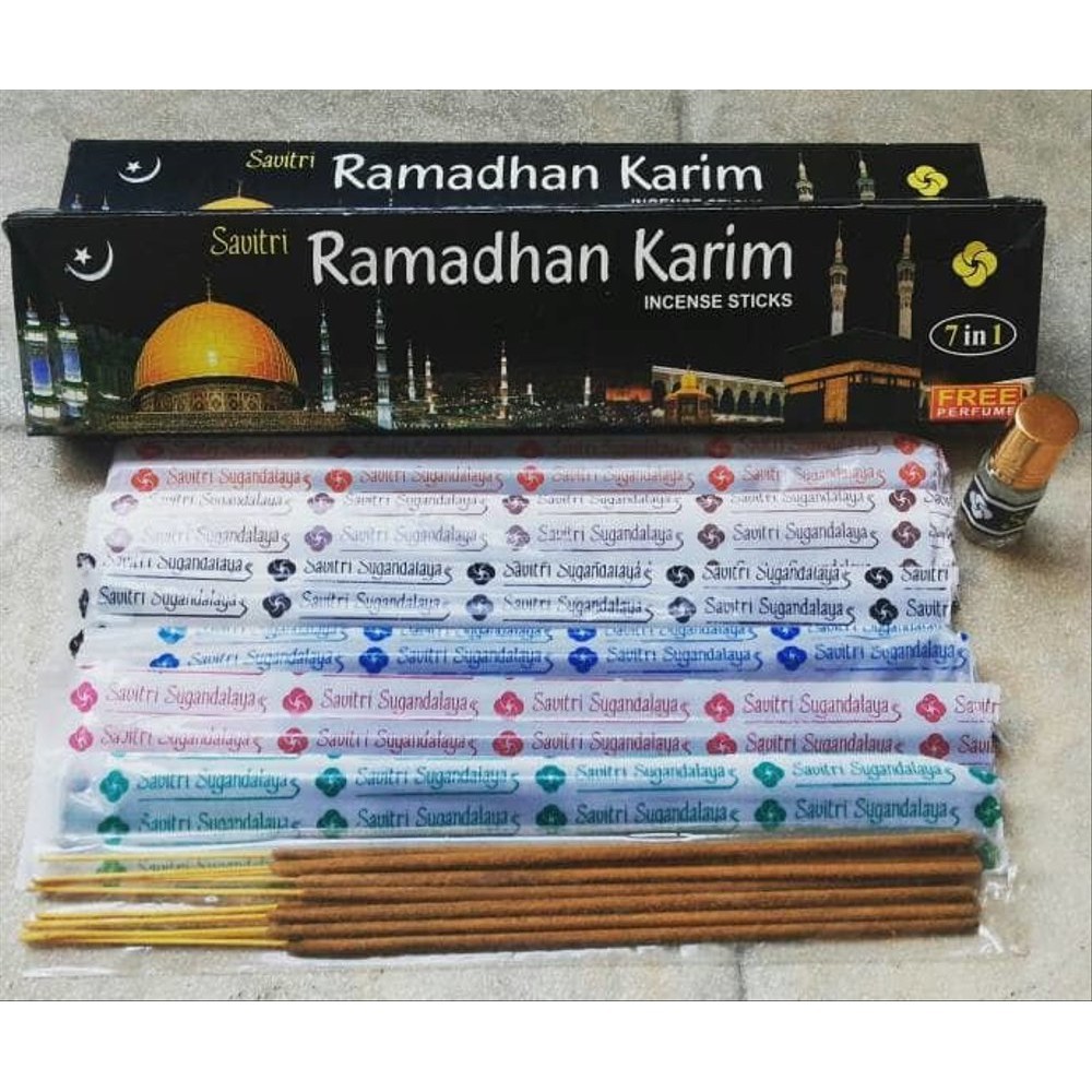 Stik Dupa Ramadhan Karim 40 Stik Bau Harum Khas Arab Savitri Sugandala (FREE PARFUM)
