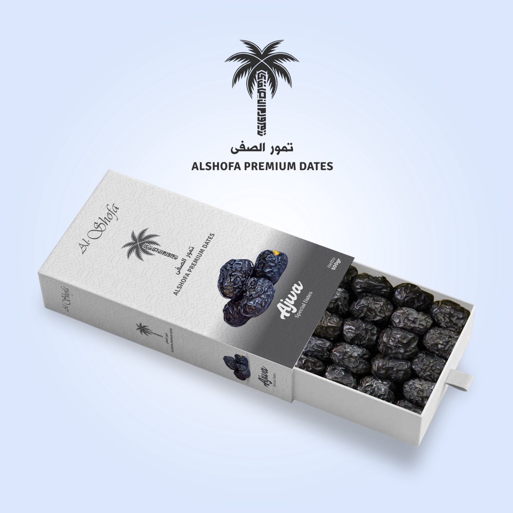 Kurma Ajwa Premium Al Shofa 500 gr