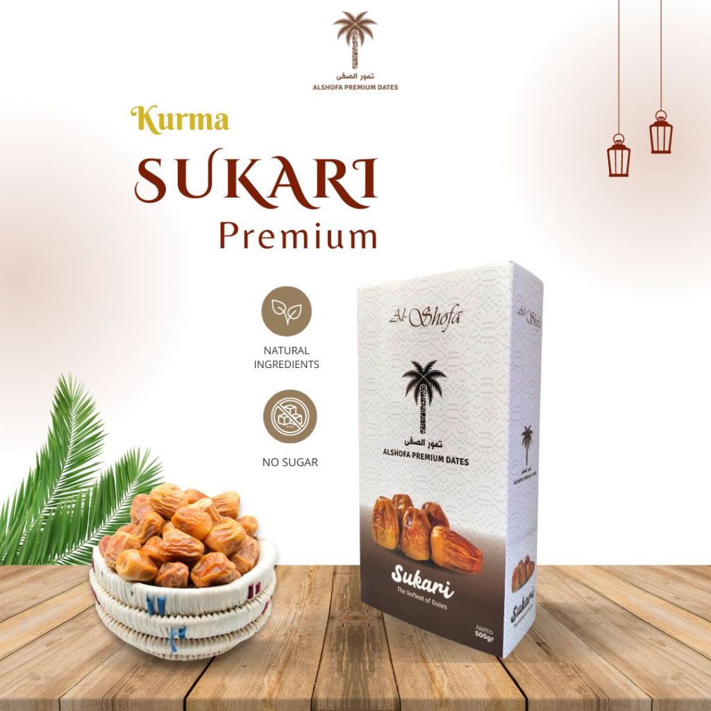 Al Shofa Kurma Sukari Premium 500gram