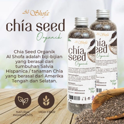 Image of Chia Seed/Biji Chia Organik Al Shofa 70 gram