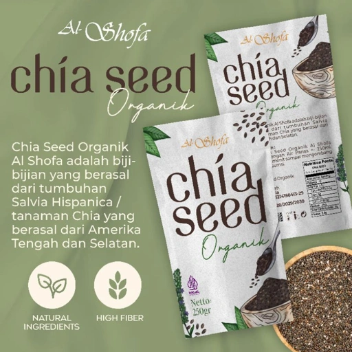 Image of Chia Seed/Biji Chia Organik Al Shofa 250 gram
