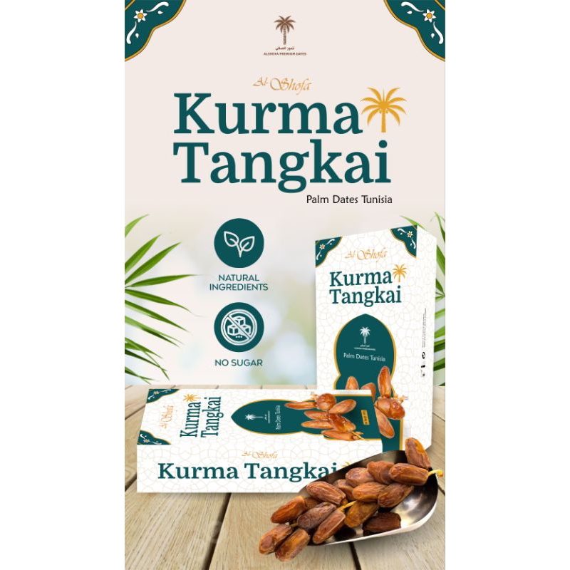 Kurma Tangkai Premium 500 gr