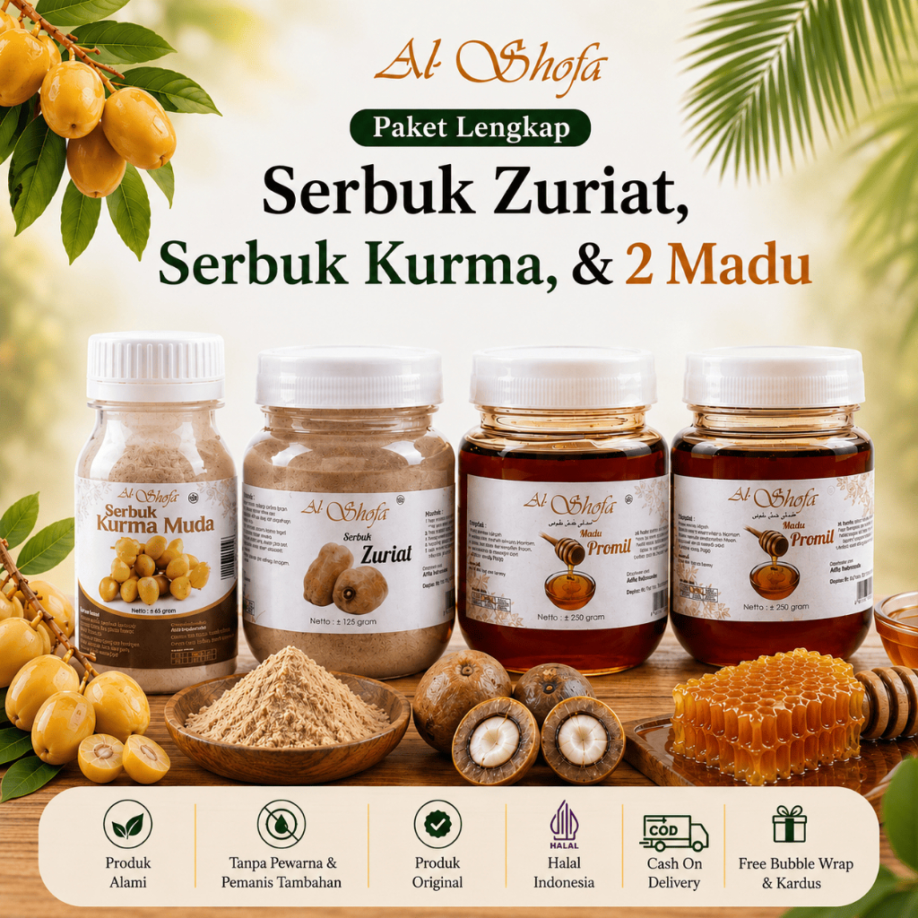 Paket Promil Lengkap Al Shofa Free Tespek