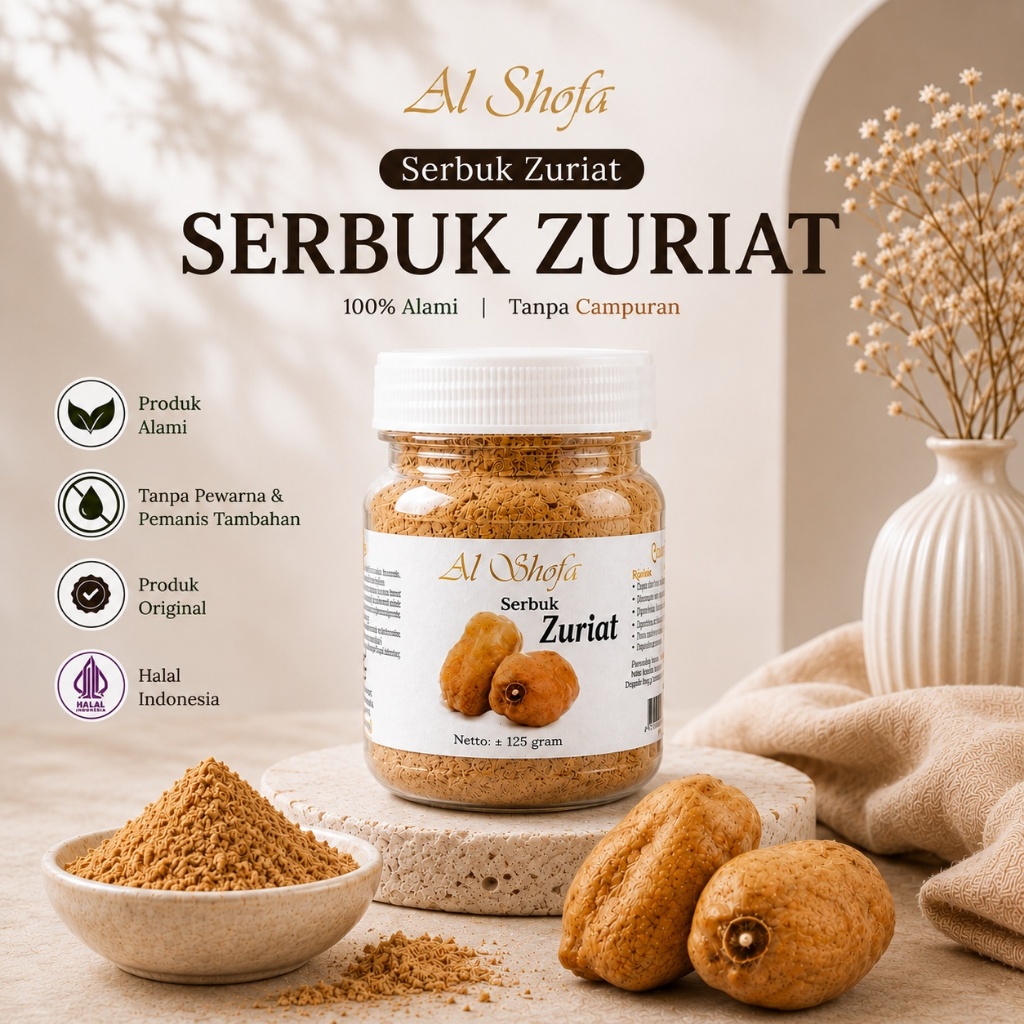 Serbuk Zuriat Al Shofa Promil 125gr
