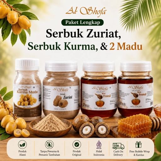 Image of Paket Promil Lengkap Al Shofa Free Kardus Free Bubble dan Tespek