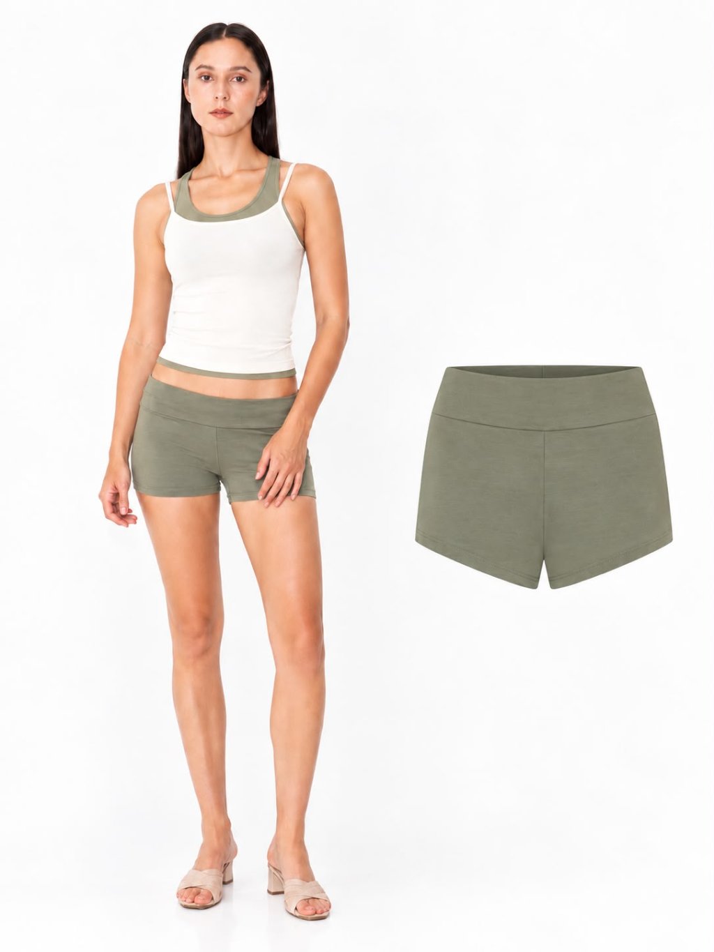 SUMA Nue Fold Short Pants - Celana Pendek Wanita