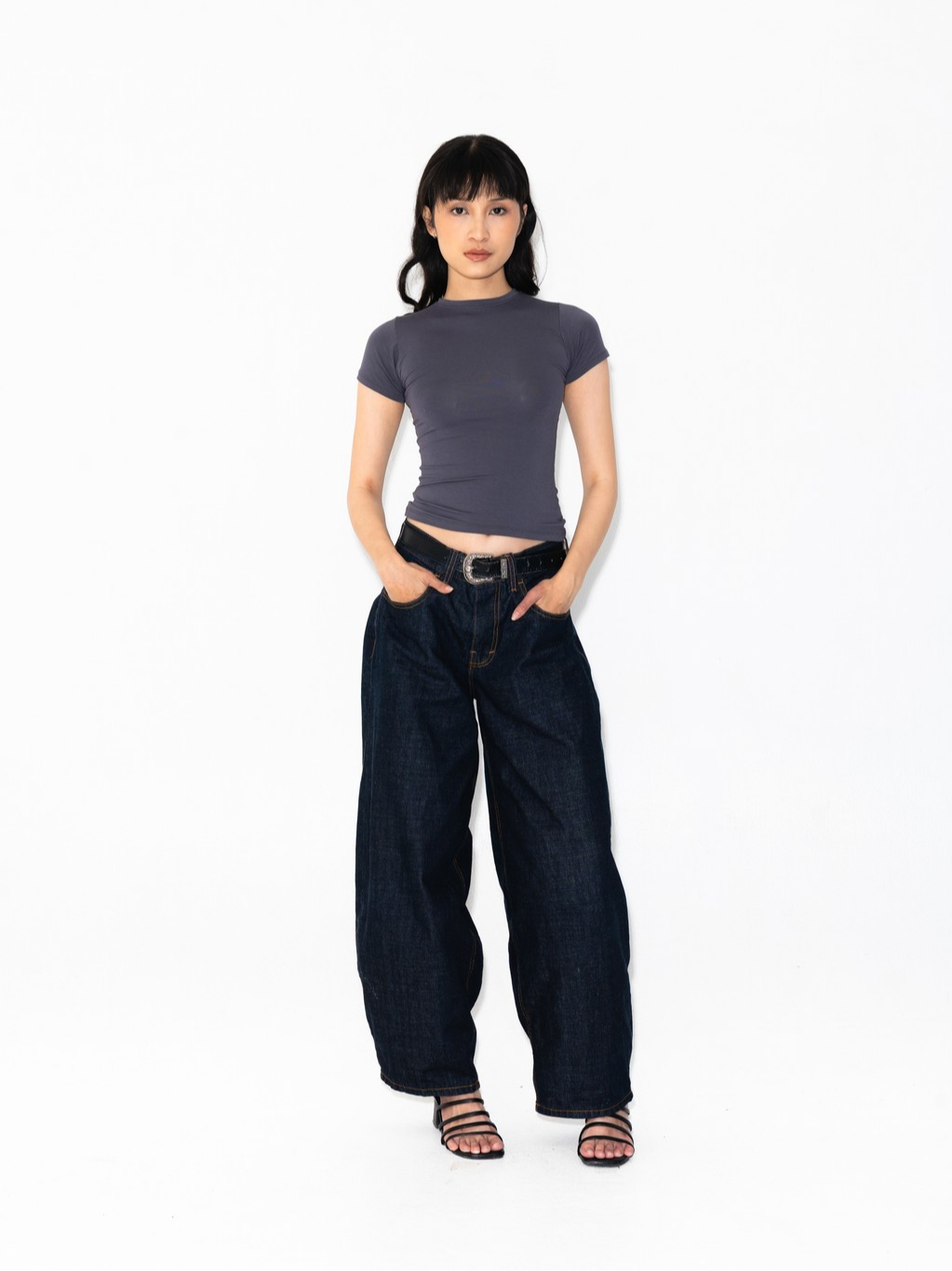 SUMA Eira Fitted T-Shirt - Atasan Kaos Lengan Pendek Wanita