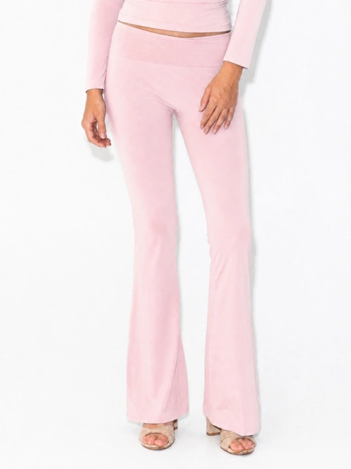 SUMA Verge Fold Flared Legging Pants - Celana Yoga Legging Wanita