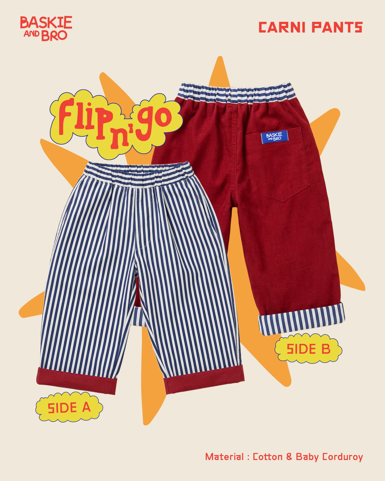 Flip n Go - Carni Pants