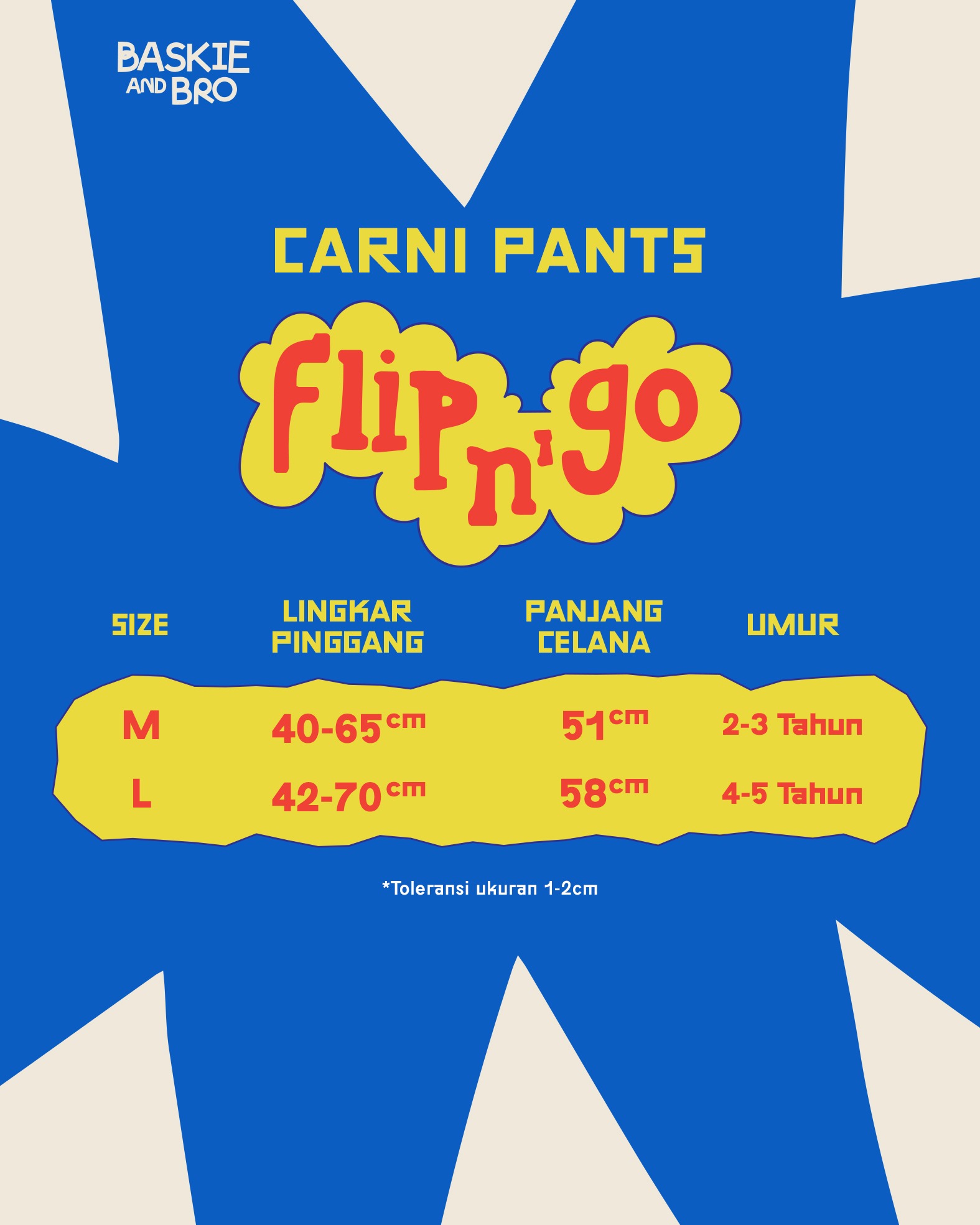 Flip n Go - Carni Pants