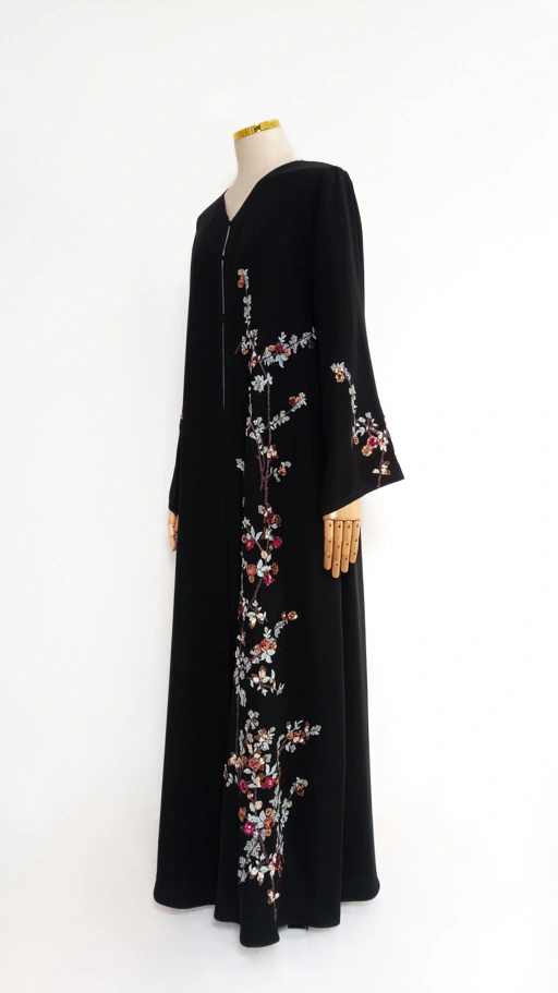 Fiora Abaya Black