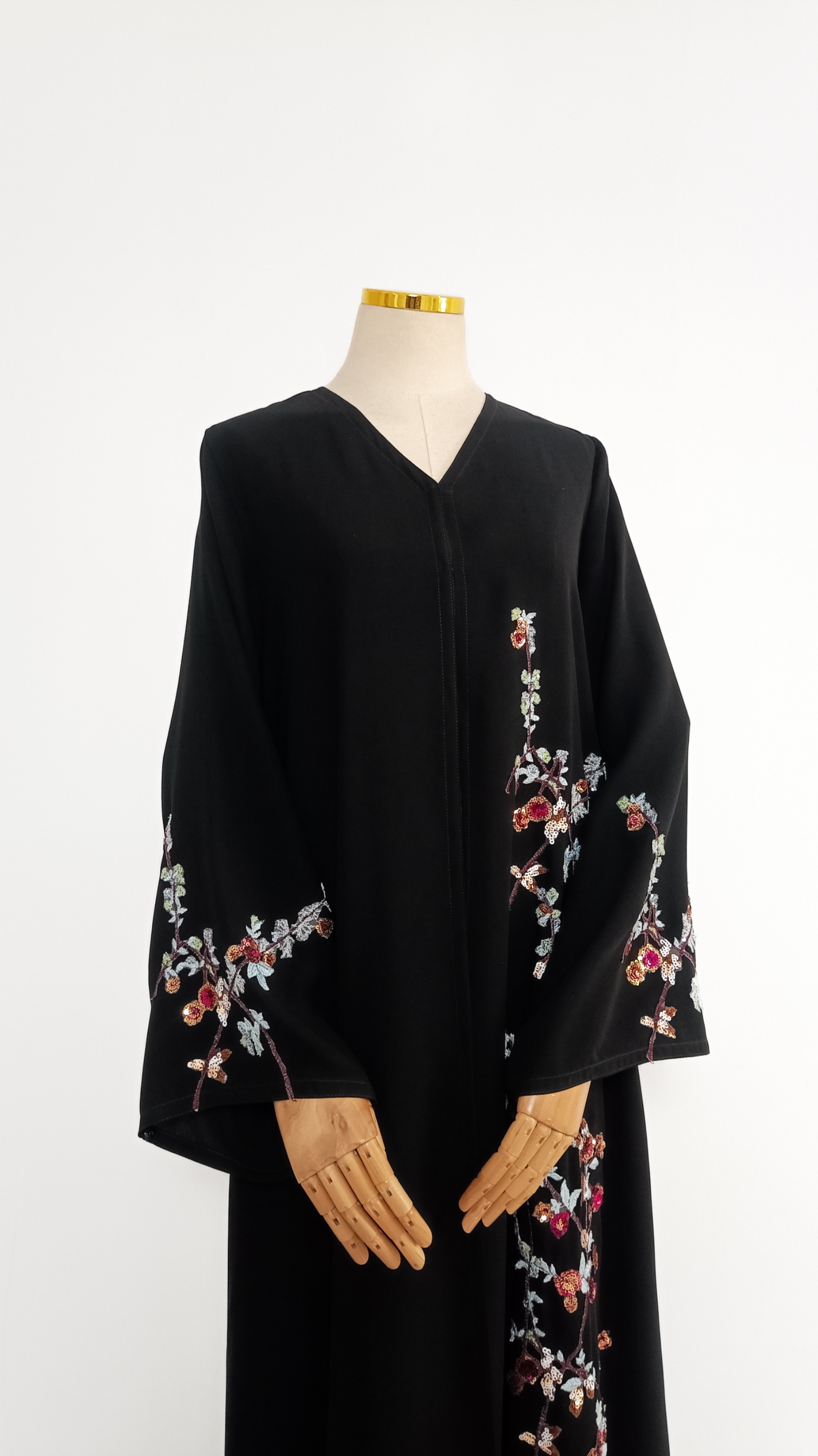 Fiora Abaya Black