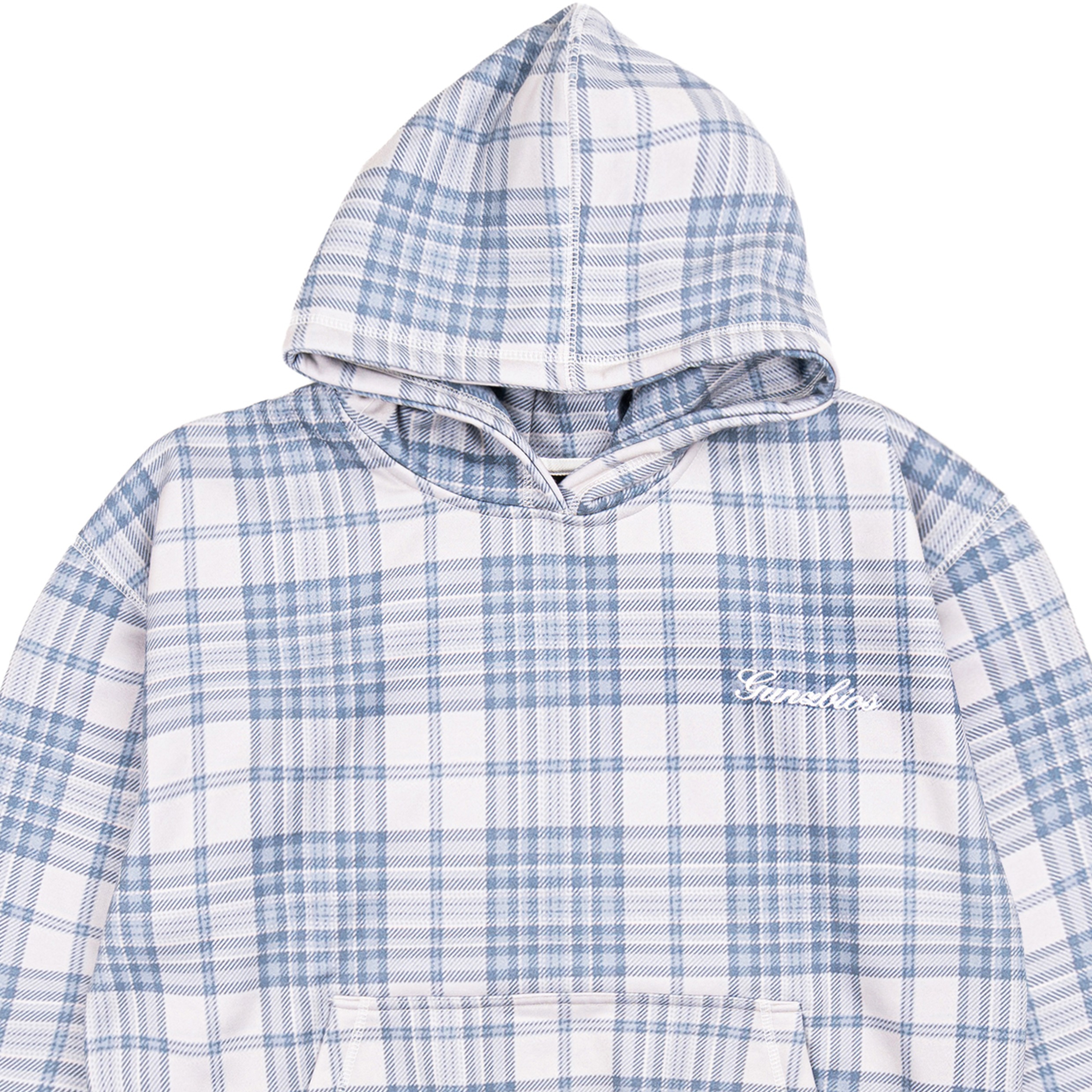 AccentAmbios x GunZ Hoodie No Sleep Plaid