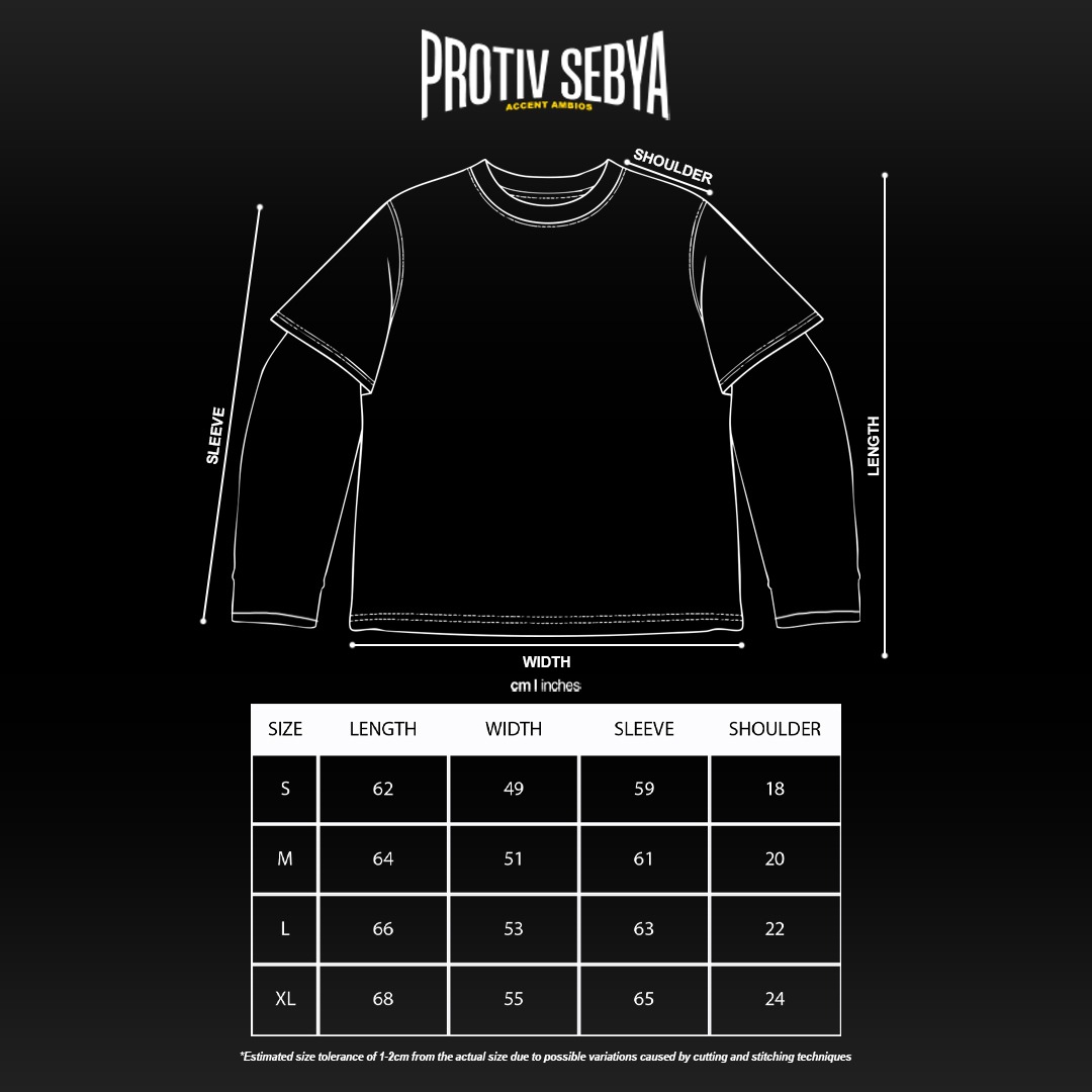 AccentAmbios Protiv Sebya - Tshirt Double Sleeve PBV