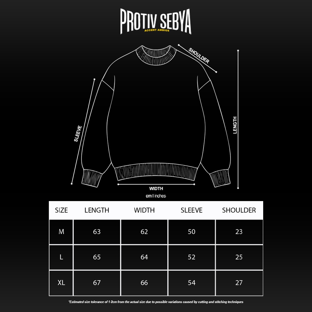 AccentAmbios Protiv Sebya - Knit Boxy Sweater Sebya