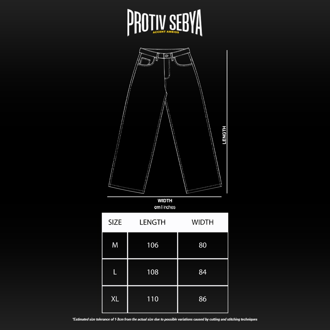 AccentAmbios Protiv Sebya - Denim Pants Siberia