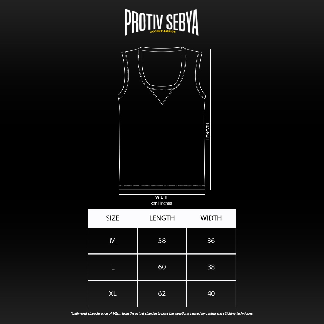 AccentAmbios Protiv Sebya - Tank Top Vrax White
