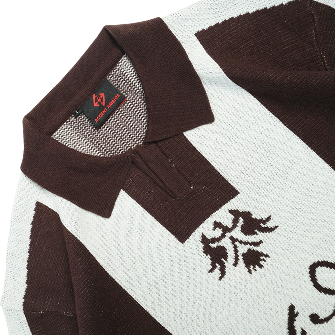 AccentAmbios LongSleeve Jersey KnitWear Brown