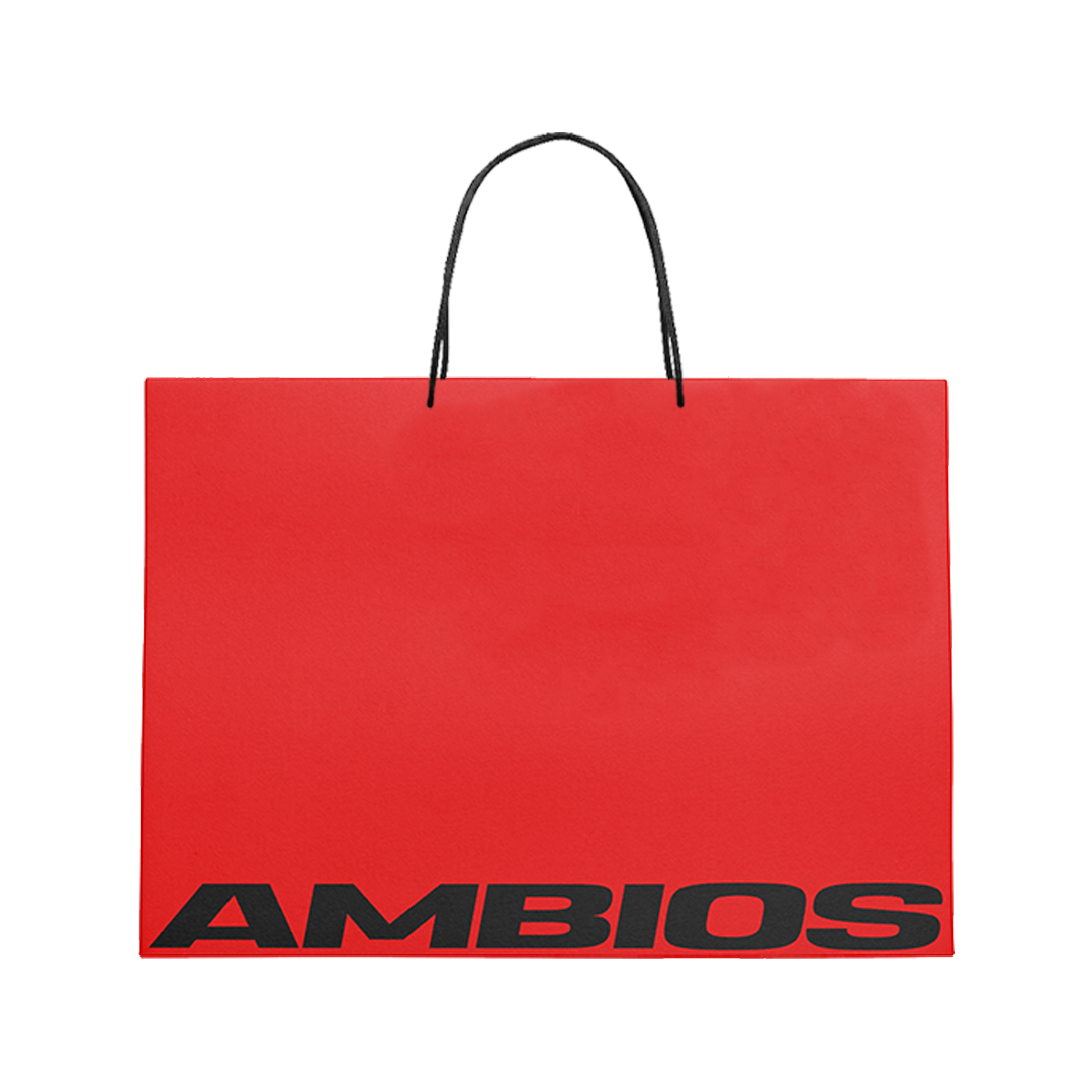 AccentAmbios PaperBag Black ( 35cm x13cm x 28cm )