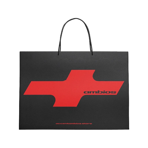 AccentAmbios PaperBag Black ( 35cm x13cm x 28cm )