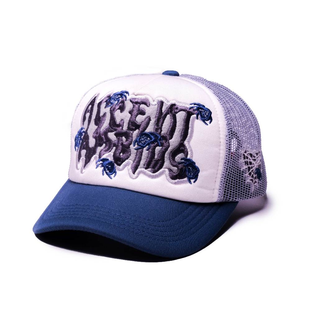 AccentAmbios Spider Red & Grey Trucker Hat